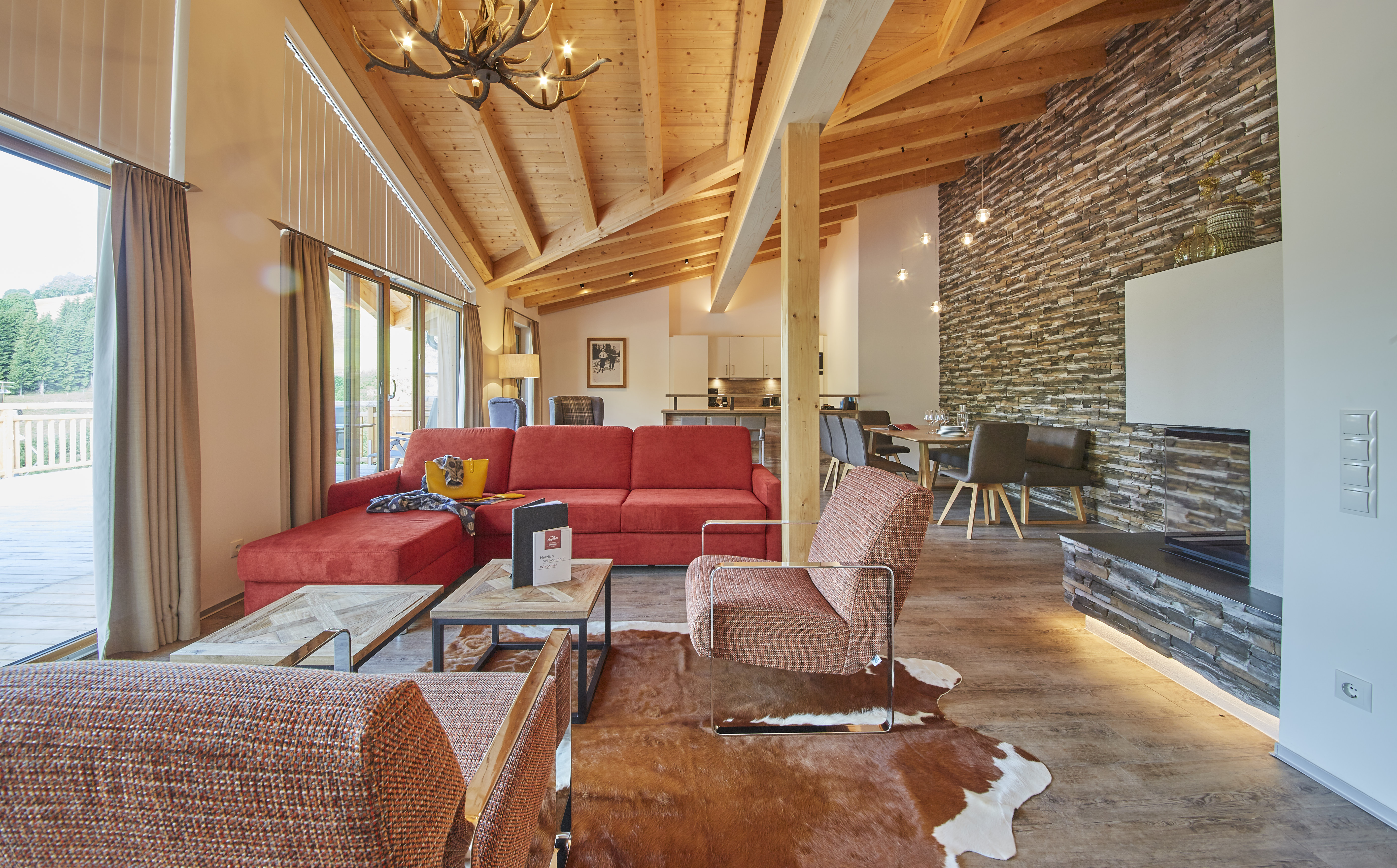 AlpenParks Hotel & Apartment Sonnleiten Saalbach Zimmerkategorien Penthouse Sonnleiten Premium ca. 170m² für  6-9 Personen