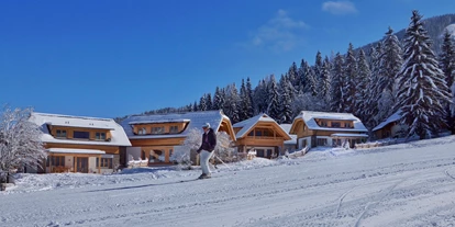 Hotels an der Piste - Hotel-Schwerpunkt: Skifahren & Therme - Albeck Obere Schattseite - Trattlers Hof-Chalets direkt an der Piste - Trattlers Hof-Chalets