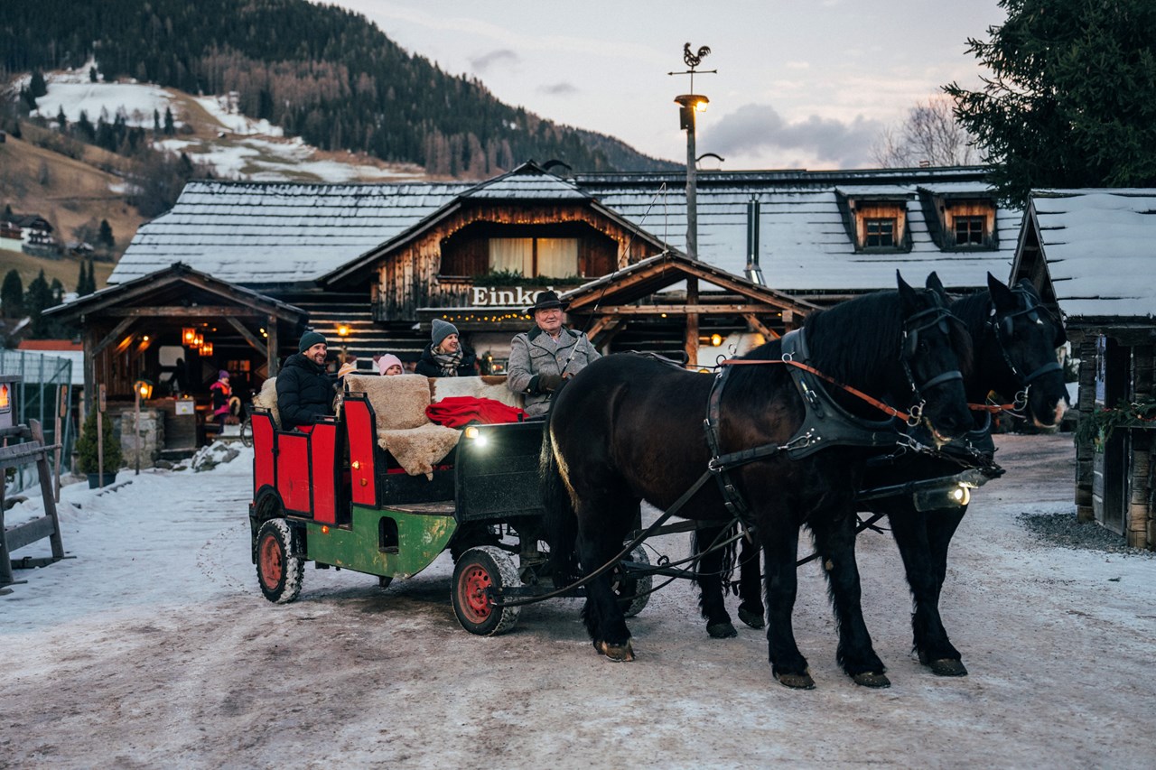 Hotel GUT Trattlerhof & Chalets****S Ausflugsziele Pferdekutschen-Erlebnisfahrten