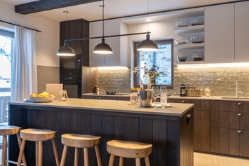 Skihotel: Voll ausgestattete, offene Küche - KAUZ - Design Chalets