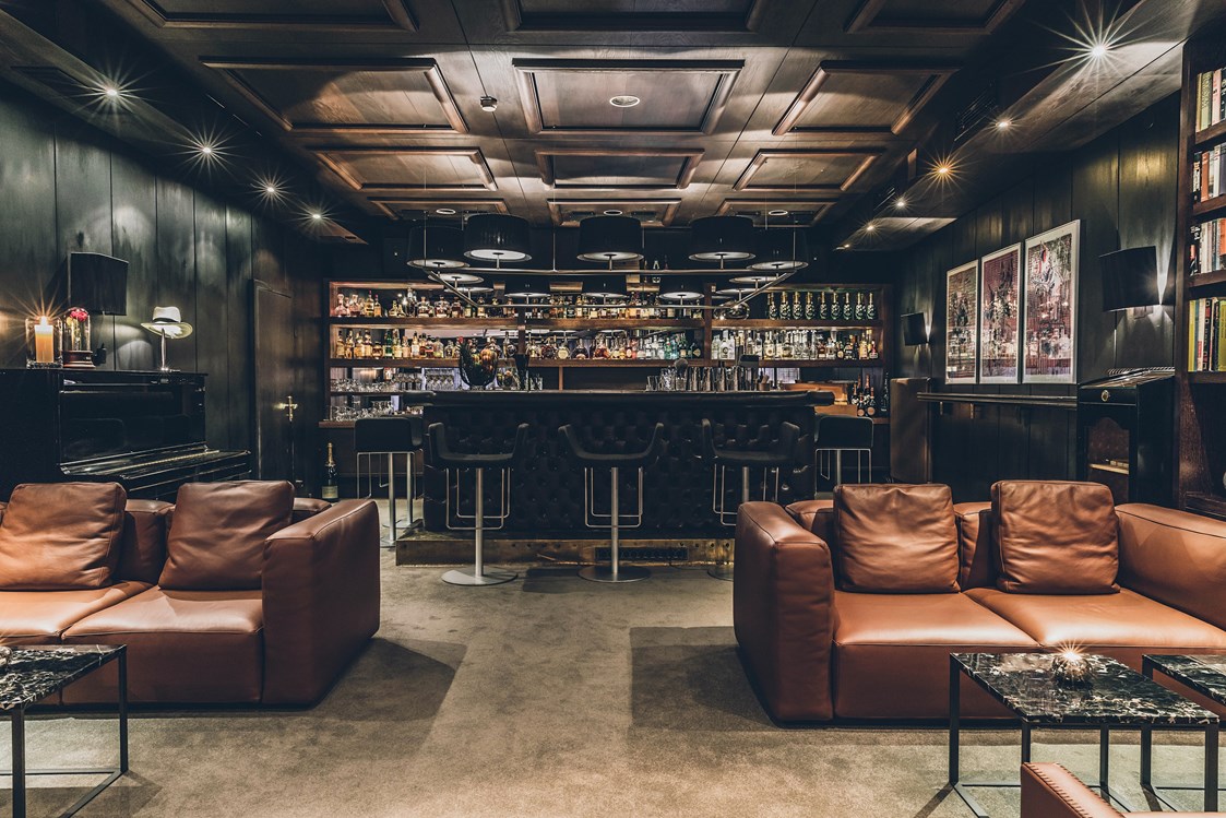 Skihotel: Lounge mit Cocktail-Bar - Elizabeth Arthotel