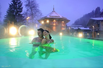 Skihotel: Außenpool -  Hotel Alpine Palace