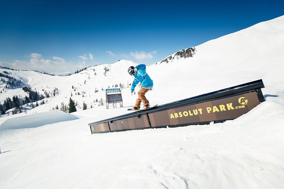 Familienhotel Botenwirt Ausflugsziele Absolut Park - Österreichs größter Snowpark
