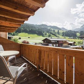 Skihotel: Ausblick vom Balkon - Familienhotel Botenwirt ***S