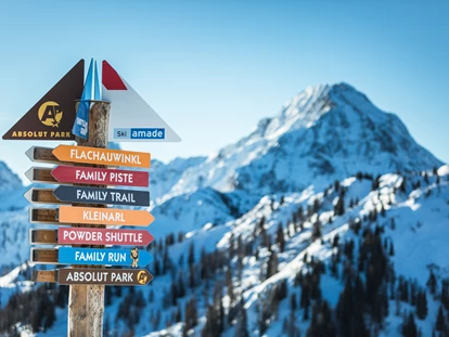 Hotels an der Piste - Ramsau am Dachstein - Die richtige Abfahrt für jeden am Shuttleberg - Familienhotel Botenwirt ***S