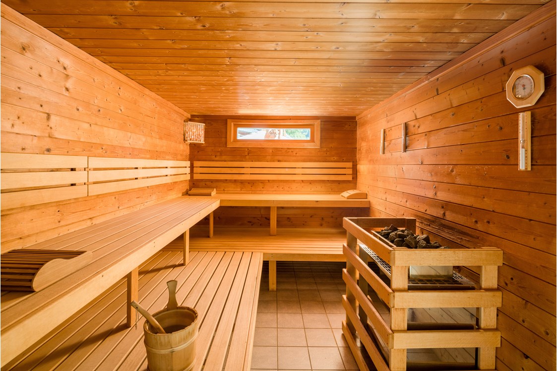 Skihotel: Finnische Sauna - tgl. in Betrieb . - Hotel Vitaler Landauerhof****
