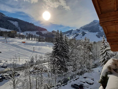 Hotels an der Piste - Skikurs direkt beim Hotel: für Kinder - HERRLICHE AUSSICHT VOM BALKON Süd  - Familien- & Gartenhotel Theresia****S